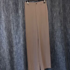SHEIN Taupe Wide-Leg High Waist Pants